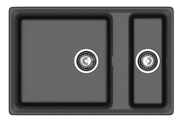 Inset sink GRANFEST Level GF-LV-760K 76x50x20 cm