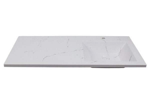 Sink above the washing machine Marsal right Wall-hung, 120x15x48.6 cm