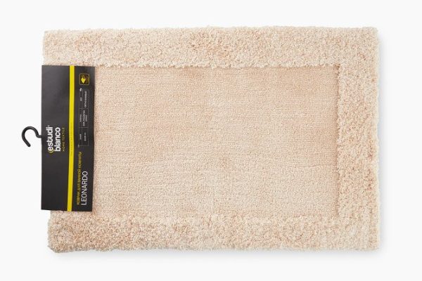 Bathroom rug ESTUDI BLANCO Leonardo 60x90 cm, Polyester