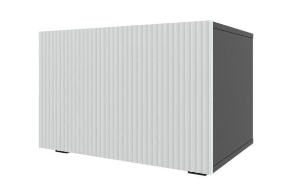 Cabinet Oscar Amelie 60x40 with door, anthracite / talc wave