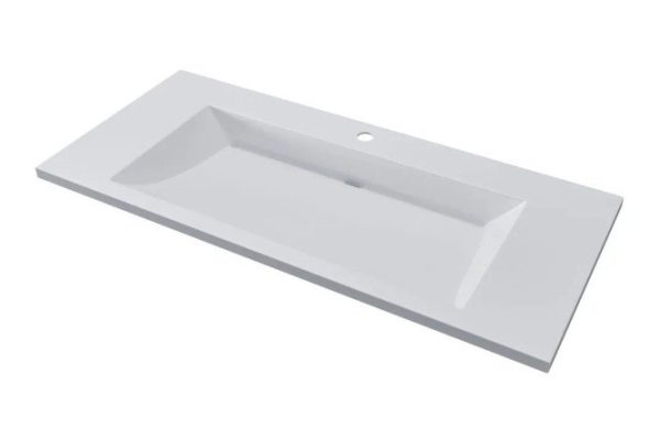 Semi-built-in sink Infinity 45383433000 Semi-built-in, 100x15x45 cm