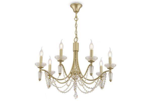 Chandelier FREYA FR2009 22 sq.m., 70x48x70 cm, E14