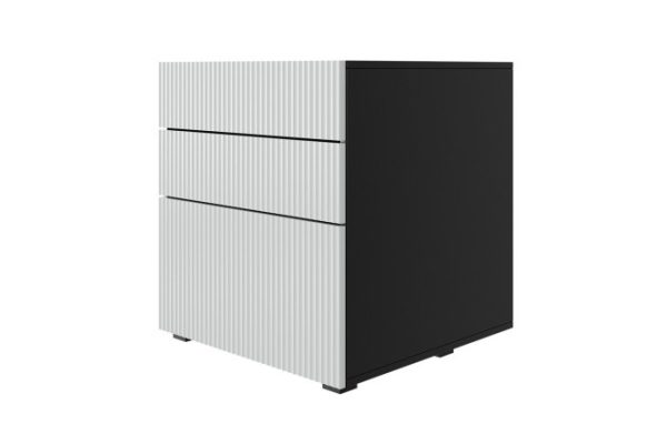 Children's chest of drawers Oscar Amelie mini 60x66x39.6 cm, anthracite, talc