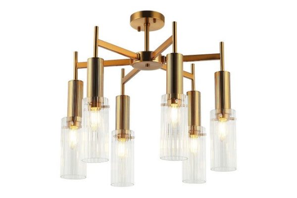 Chandelier on a rod STILFORT Wunder 16 sq.m., 56x100x56 cm, E14
