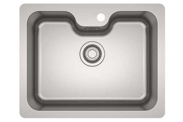 Inset sink BCX 110-55 TL 122.0689.806 61x48x20 cm
