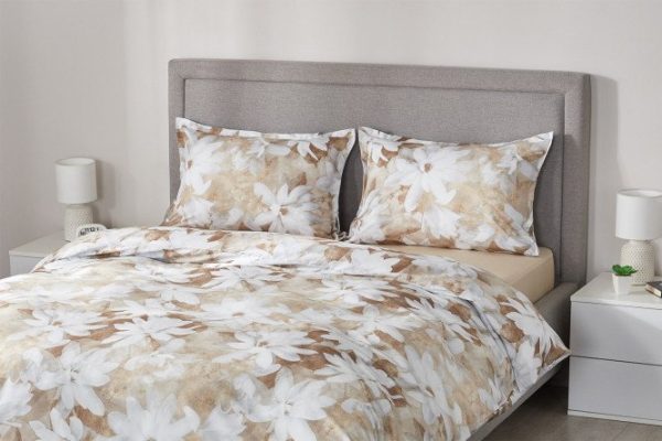 Bed linen set ESTUDI BLANCO Marisela Satin 150x215 cm, 1.5 sleeping