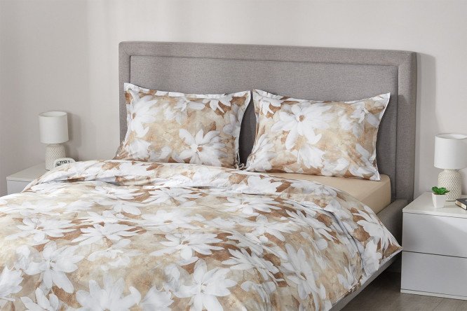 Bed linen set ESTUDI BLANCO Marisela Satin 150x215 cm, 1.5 sleeping