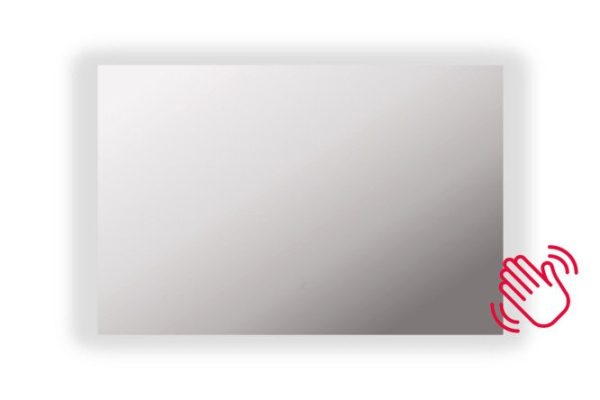 Mirror with LED lighting ALIAS Quarter q8010022 100x80x2 cm