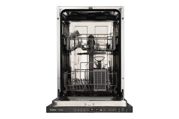 Dishwasher EVELUX BD 4095 D, black 44.8 cm