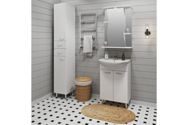 Bathroom furniture RUNO Comfort, 55