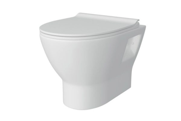 Wall-hung toilet Ritta 36.5x35.5x49.8 cm