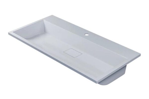 Semi-built-in sink Barsa 2901120346 Semi-built-in, 90x14.5x45 cm