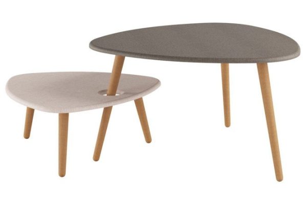 Set of coffee tables Steelgray