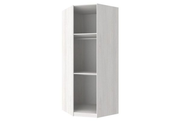 Corner cabinet body Oscar 95.05x236x95.05 cm, light ash Anchor