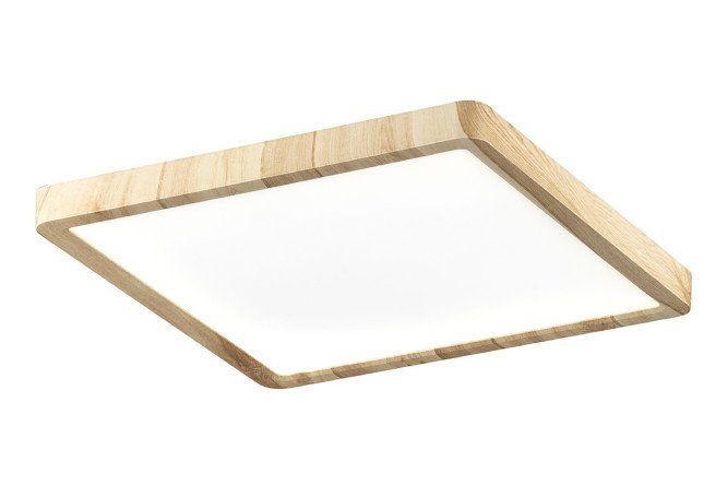 LED surface mounted lamp CITILUX Basic 12 sq.m, 30x2.4x30 cm, LED