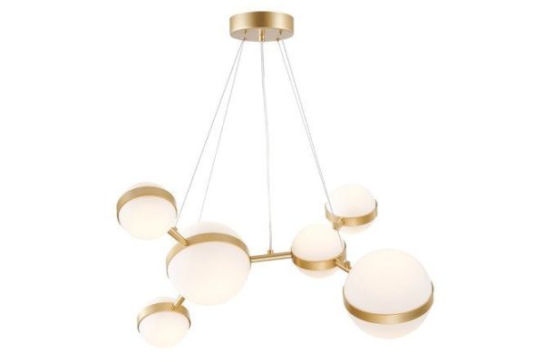 Hanging chandelier FAVOURITE Asterismo LED, 70 cm