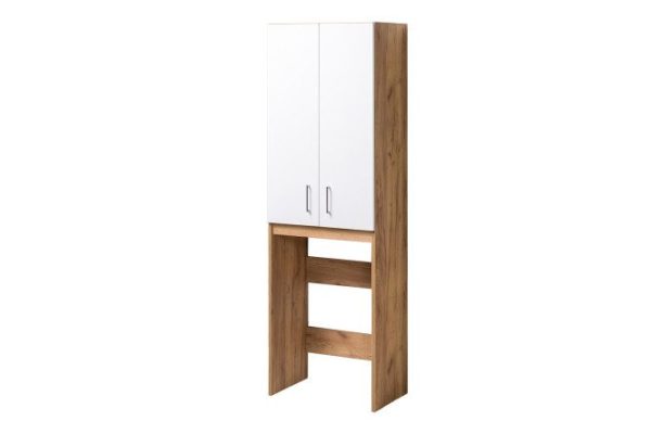 Bathroom cabinet AQUAL Loft Floor-standing, 64.4x198x40 cm, Universal