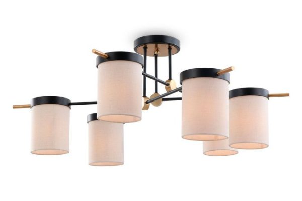 Ceiling lamp FREYA Modern Bogy 16 sq.m., 96x37x96 cm, E14