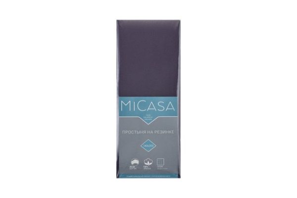 Fitted sheet MICASA Calma Satin 90x200 cm