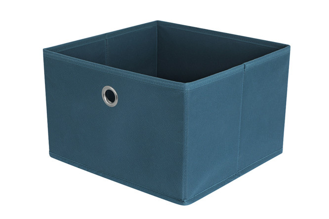 Aquamarine storage box 28x18x28 cm