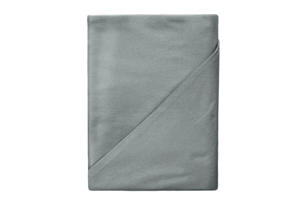 Bed sheet Melange Silver Satin 200x220 cm, 2 bedrooms