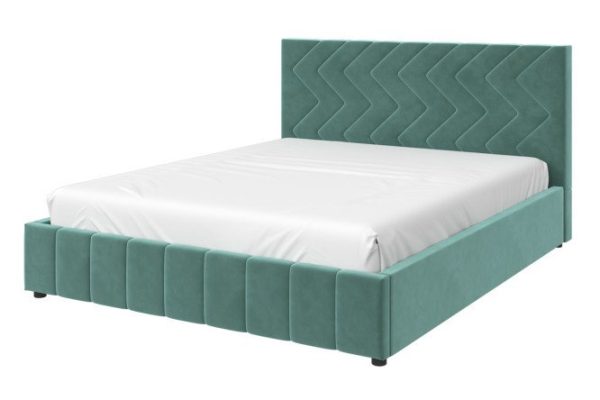 Nelson bed color turquoise 160x200 cm