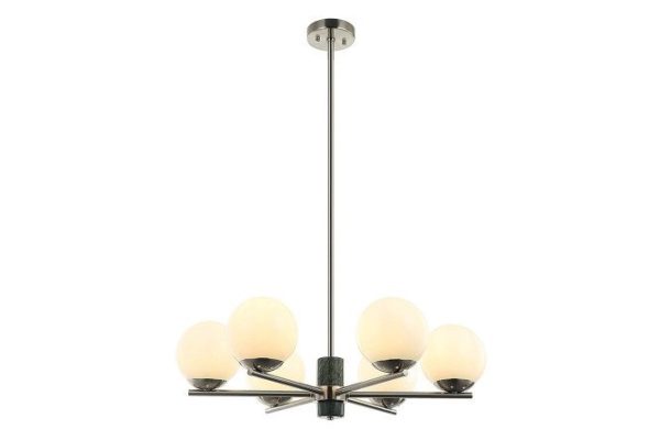 Chandelier on a rod STILFORT Sharo 12 sq.m., 70x96.5x70 cm, E27