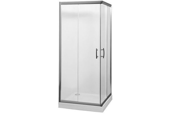 Wall-mounted shower curtain AQUANET Alfa Cube NAA1142