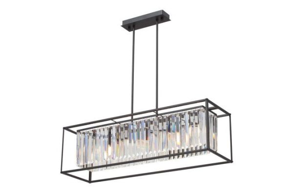 Chandelier VITALUCE V5402-1/4PL 12 sq.m., 86x84x26 cm, E14