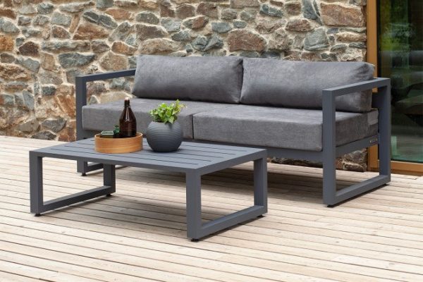 Garden furniture set Capri color gray
