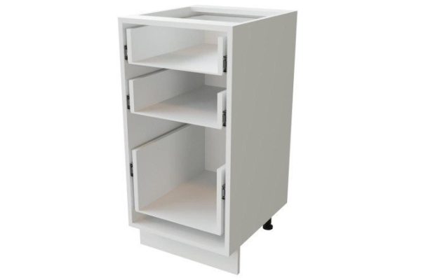 Base cabinet frame with three drawers N403-A0 40x71.6x45.8 cm