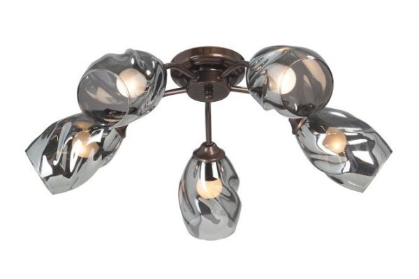 Chandelier VITALUCE V4936-7/5PL 15 sq.m., 60x21x60 cm, E27