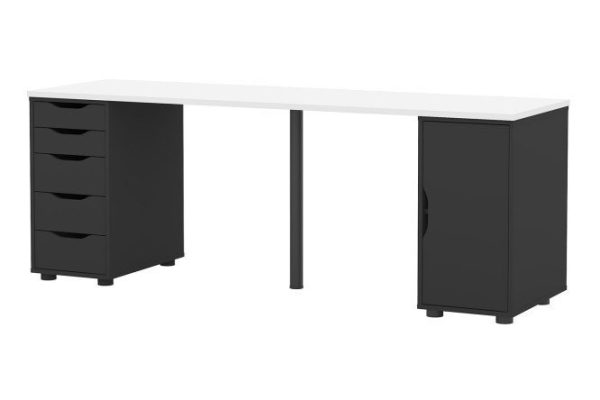 Desk Alexys 200 cm with 2 tables