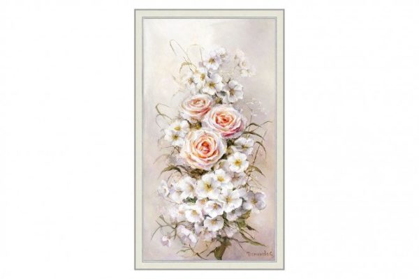 Reproduction in frame Tenderness 27x57 cm