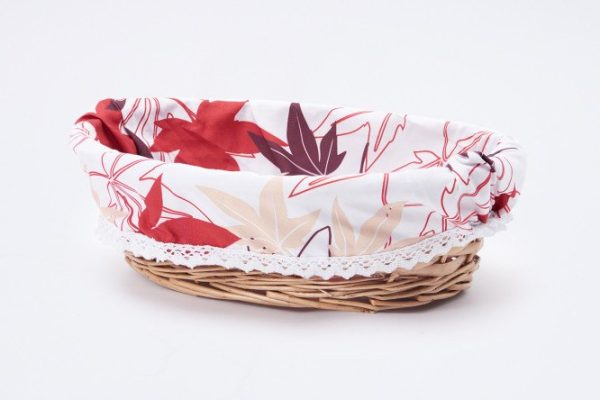 Basket Maple leaf 30x9x20 cm