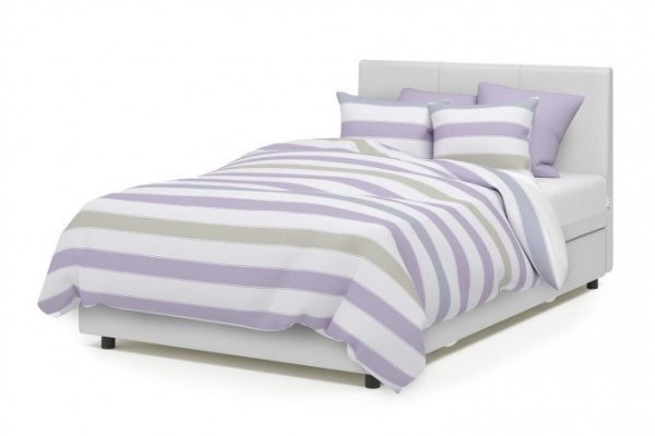 Ottoman with lifting mechanism Classic color white, gray 120x198 cm