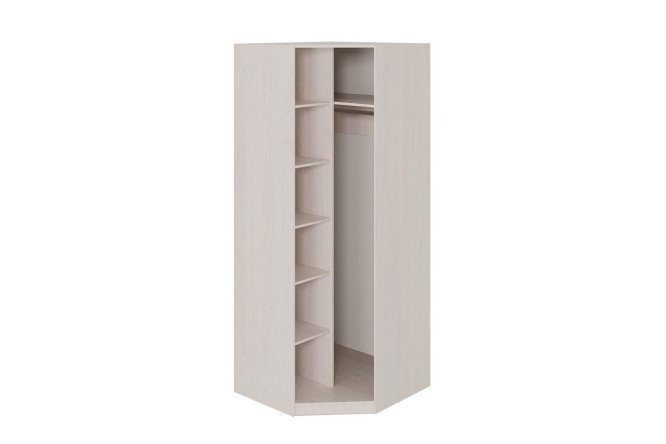 Corner cabinet body Oscar 95.1x236x95.1 cm, light anchor ash