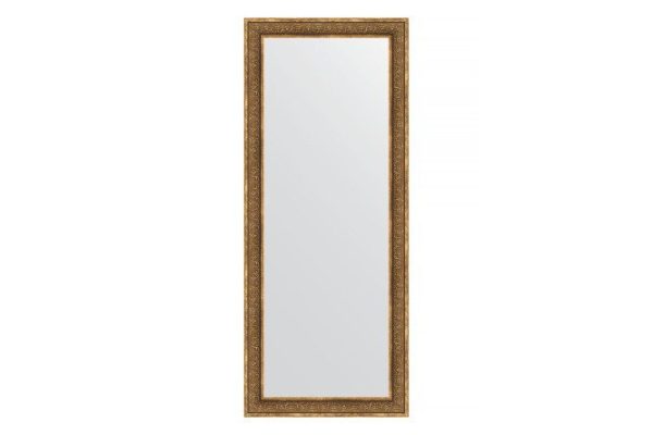 Floor mirror in a baguette frame EVOFORM BY 6029 bronze monogram 84x204 cm