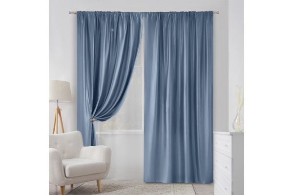 Set of curtains ESTUDI BLANCO Drina 150x270 cm, 2 pcs.
