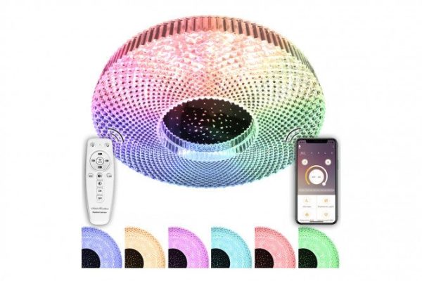 Ceiling lamp Natali Kovaltseva Led Lamps 22 sq.m., LED, 50 cm