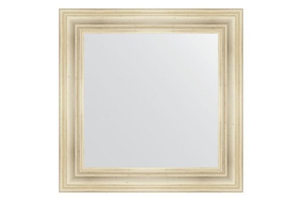 Wall mirror in a baguette frame EVOFORM etched silver 82x82 cm