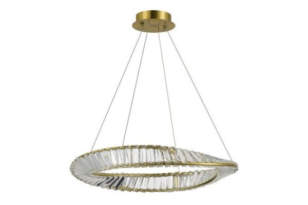 Hanging lamp ST LUCE Ritorto 12 sq.m., LED, 60 cm
