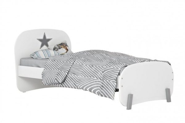 Children's bed Mirum 90x190 cm color white