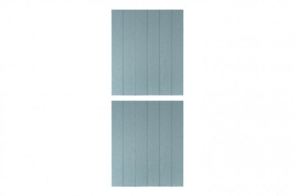 Set of fronts for a cabinet cabinet for Michelle appliances, 59.6x71.6 cm, blue color