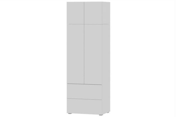 Wardrobe with mezzanine Oscar 80x244x56.6 cm