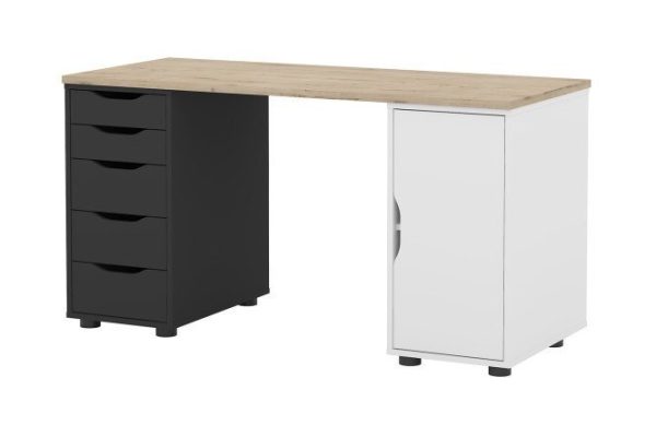 Desk Alexys 140 with 2 cabinets