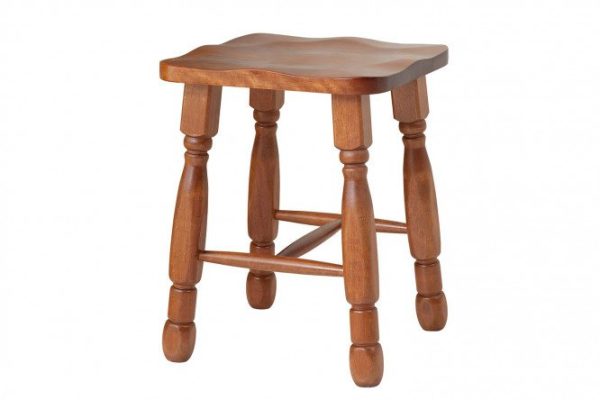 Stool Grand walnut 34x45x34 cm
