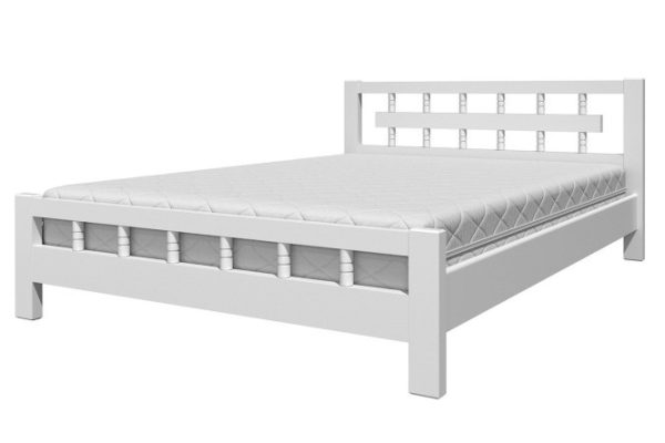 Bed Natalie white antique 90x200 cm