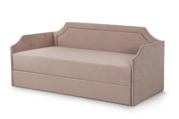 Sofa bed with lifting mechanism Fly 80x190 cm mocha color