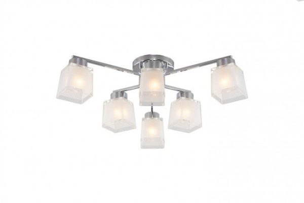Chandelier EUROSVET Delfi 16 sq.m., 63x21x63 cm, E27